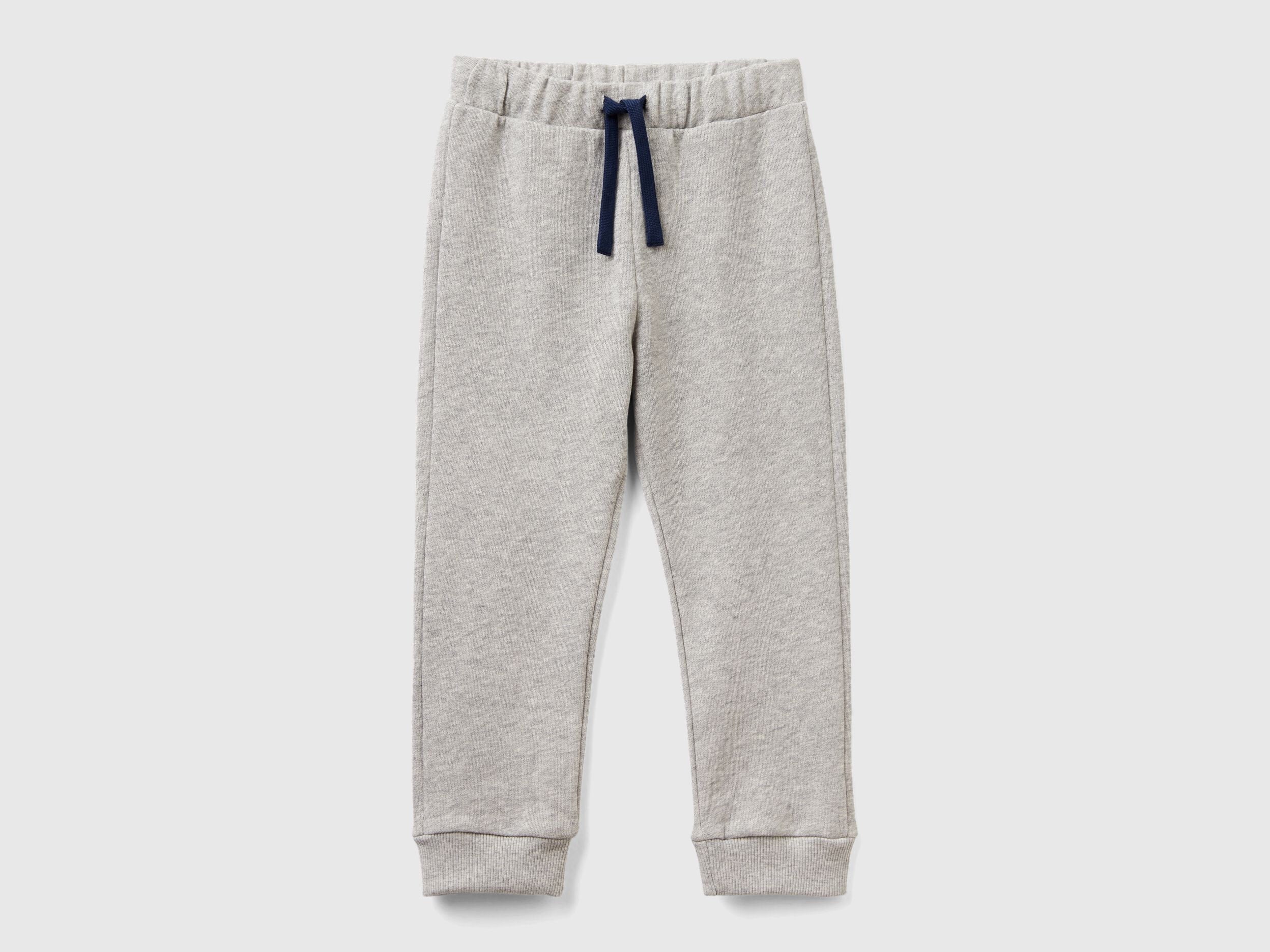 Benetton_Light Gray_Regular Fit Tracksuit with Print_G10JY-GF010S_501_05