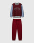 Benetton_Burgundy_Regular Fit Tracksuit with Print_G10JY-GF010S_901_01
