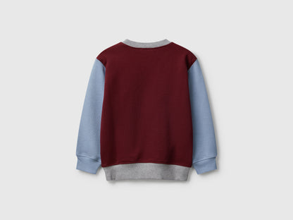 Benetton_Burgundy_Regular Fit Tracksuit with Print_G10JY-GF010S_901_03