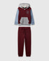 Benetton_Burgundy_Tracksuit with Pocket and Hood_G2014-GF027S_901_01