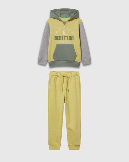 Benetton_Olive Green_Tracksuit with Pocket and Hood_G2014-GF027S_902_01