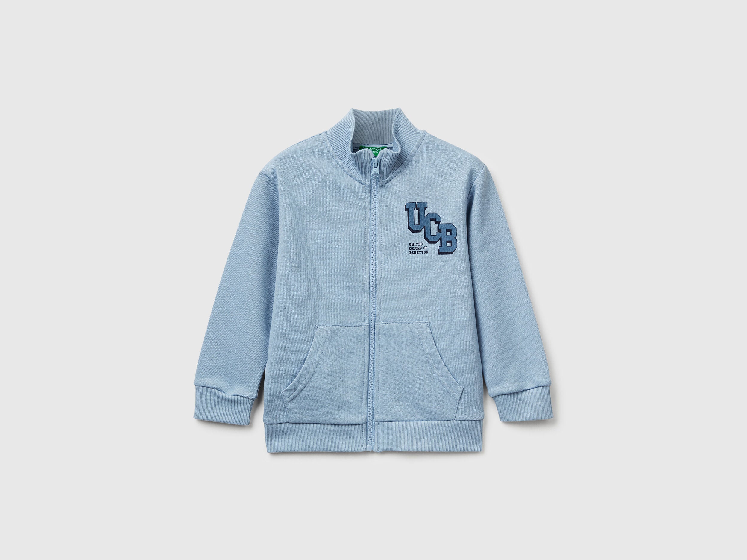 Benetton_Light Blue_Cotton Tracksuit with Logo_G503X-GF010S_0W2_02