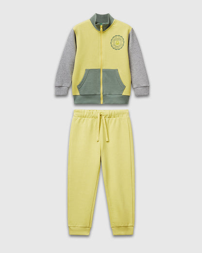 Benetton_Yellow_Cotton Tracksuit with Logo_G503X-GF010S_902_01