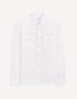 Regular Plain Linen Shirt_GALISNAP_WHITE_01