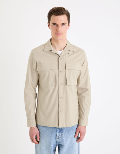 Ripstop Overshirt_GARSTOP_BEIGE_03