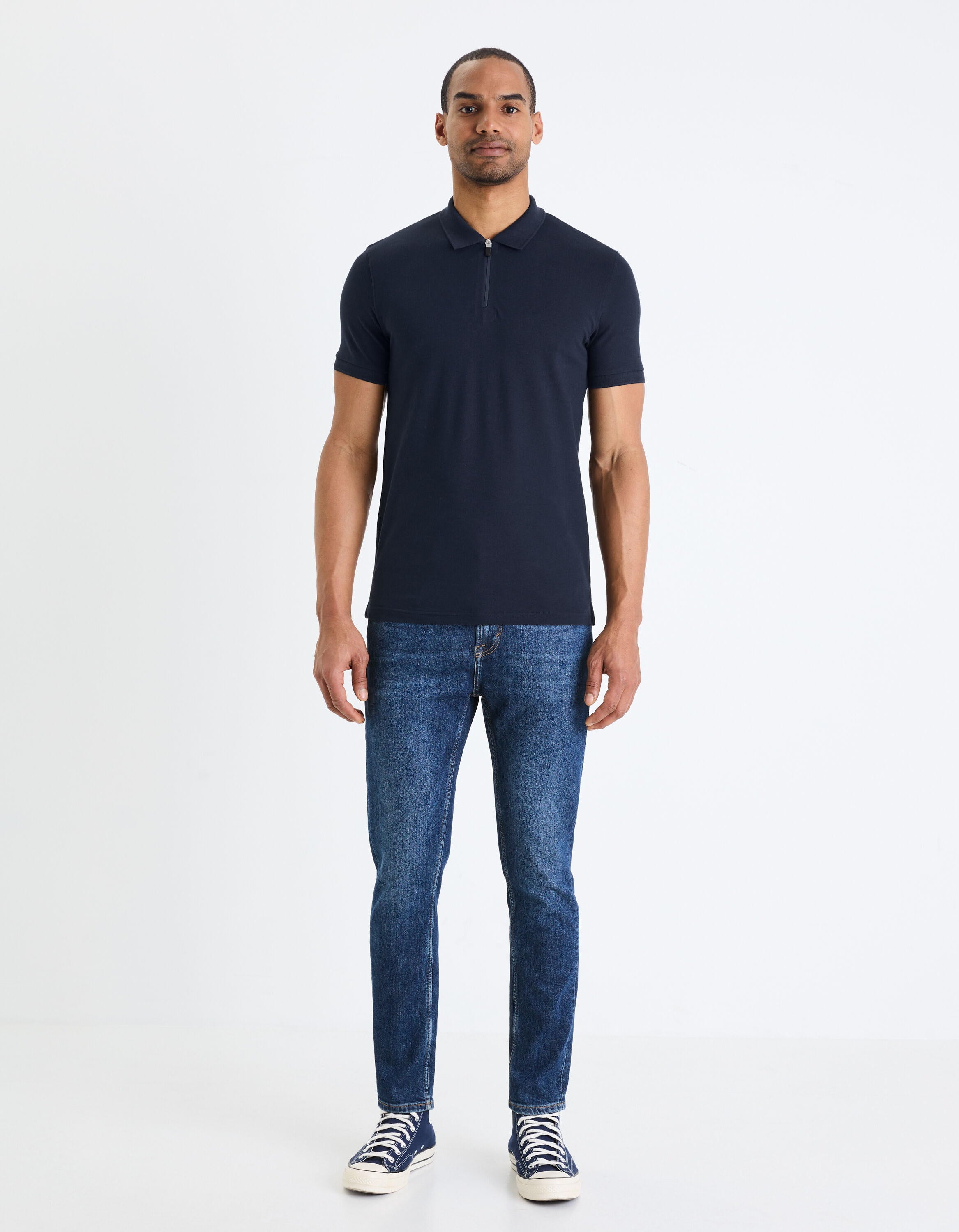 Stretch Supima Cotton PiquŽ Polo Shirt_GEBENOIT_NAVY_02