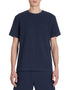 Stretch Cotton Boxy T-Shirt - Navy_02