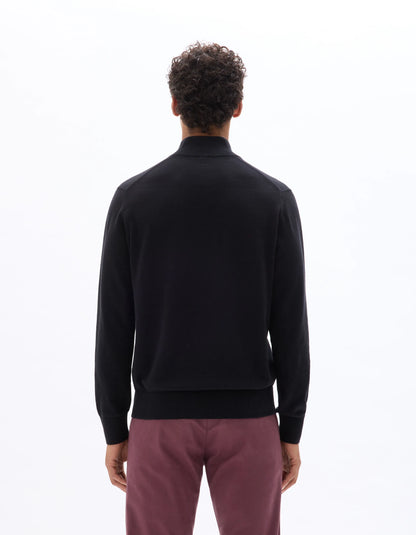 Celio_Black_100% Cotton Crew Neck Sweater_GECOTONT_BLACK_03