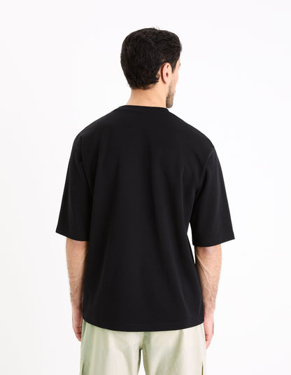 Round-Neck Cotton Blend T-Shirt_GEHEM_BLACK_04