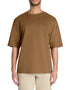 Celio_Coffee Oversized T-Shirt Round Neck_GEHEM_CAFFE LATTE_02