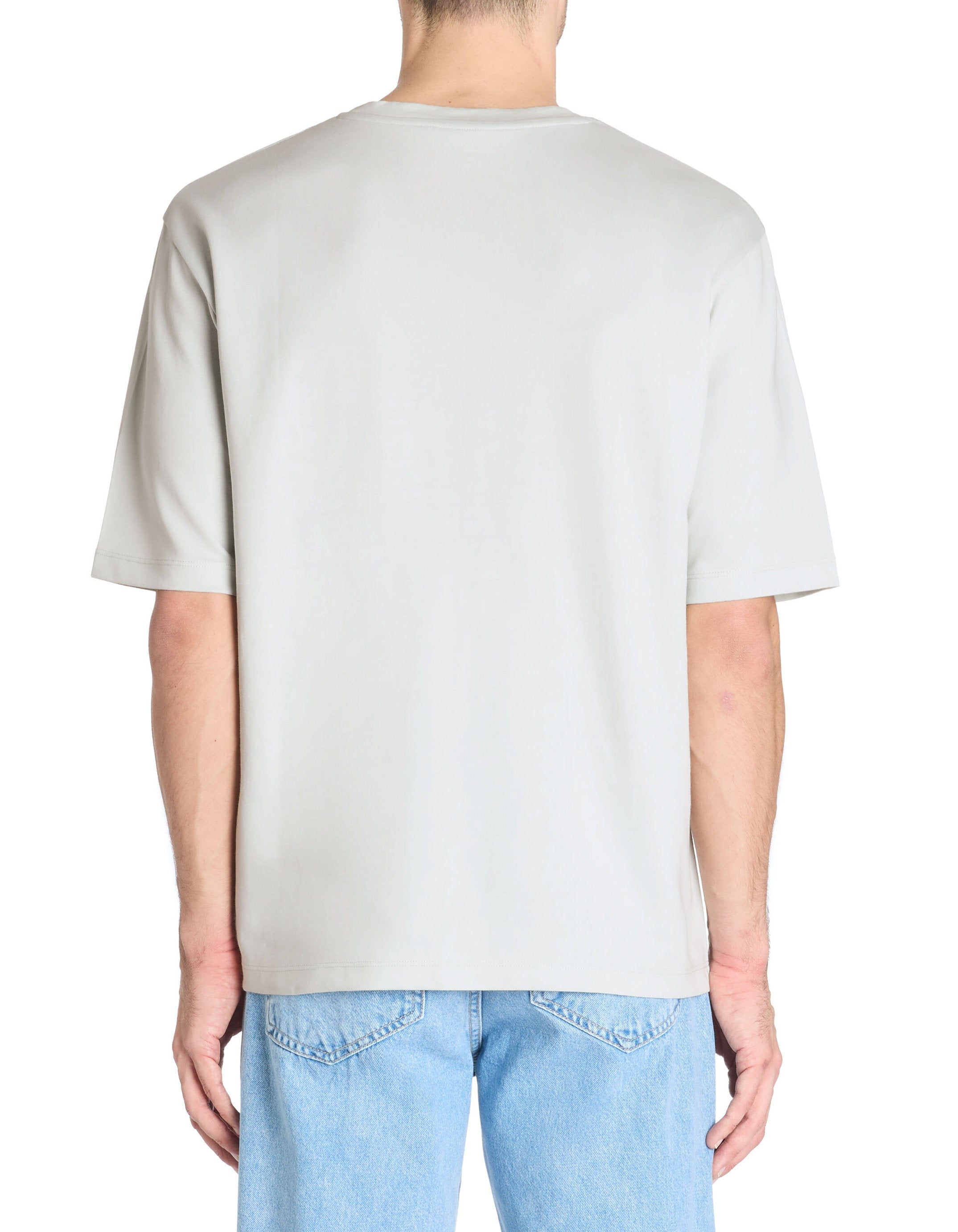 Celio_Ice Blue Oversized T-Shirt Round Neck_GEHEM_ICE BLUE 05_03