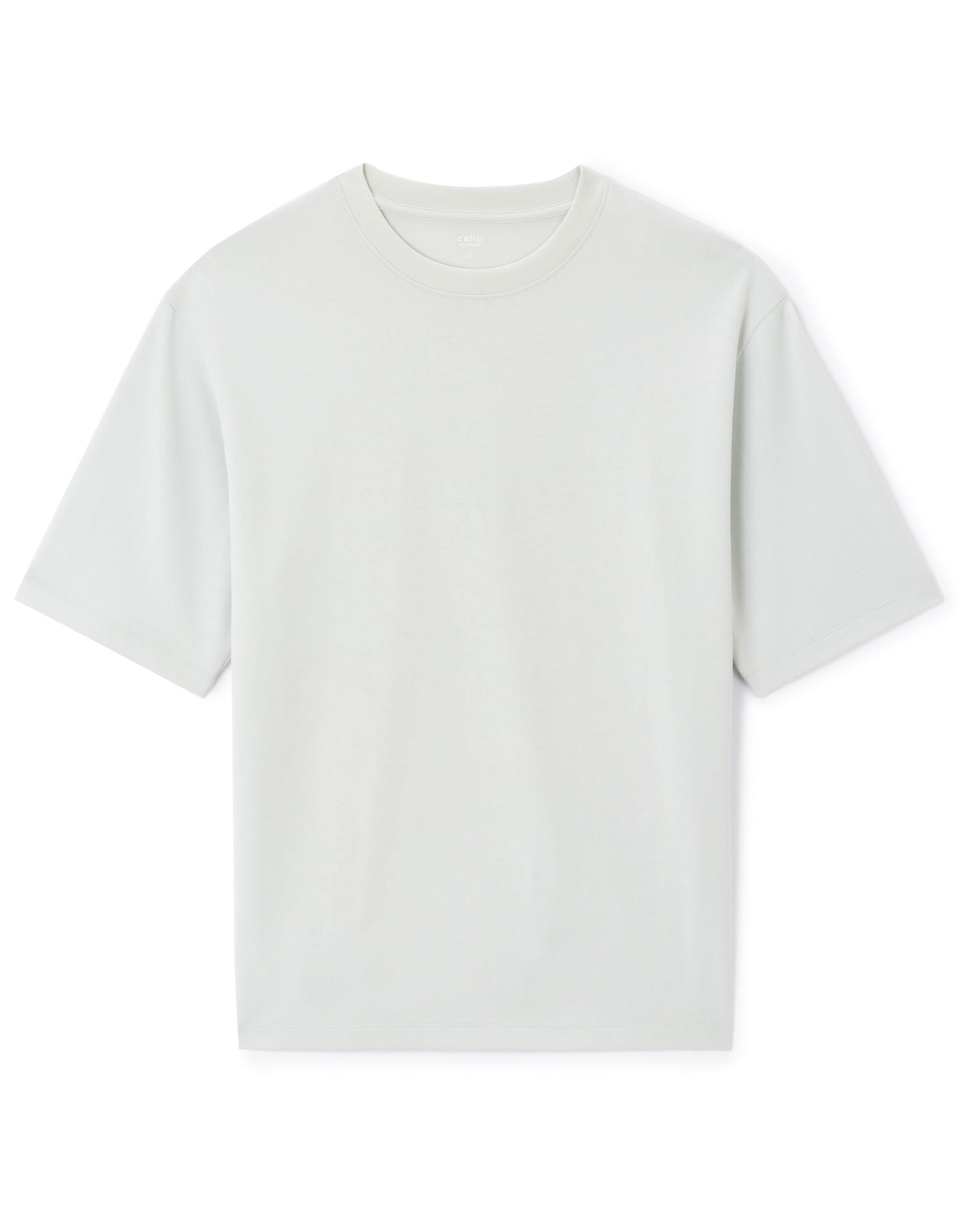 Celio_Ice Blue Oversized T-Shirt Round Neck_GEHEM_ICE BLUE 05_04