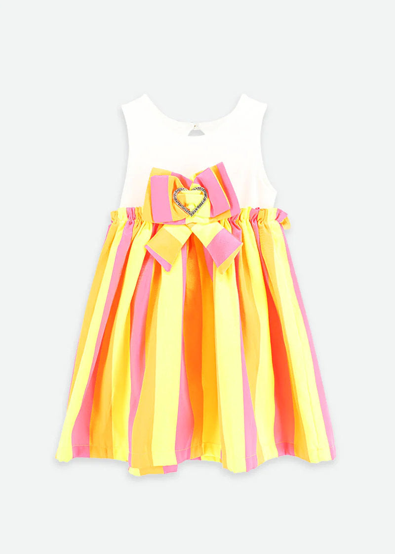 Genius Striped Dress Neon Multi_GENIUS_Neon Multi_01