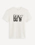 Straight T-Shirt 100% Cotton_GENYC_OFF WHITE_01