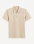 Cotton Blend Jersey Polo Shirt_GEREGUL_LIGHT TAUPE_01
