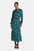 Luisa Spagnoli Var Fondo Verde Women Gervaso - Floral Midi Dress with Ruffles SKU: GERVASO_4614 Image 01
