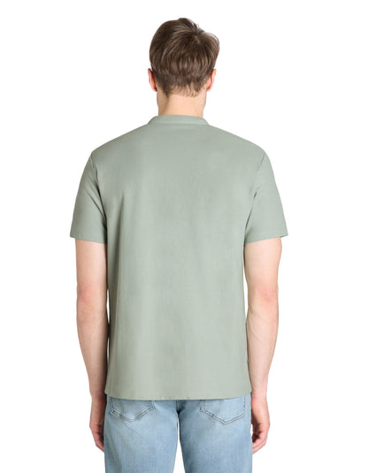 Celio_Grey Regular 100% Cotton PiquŽ Polo Shirt_GESOHEL_GREENISH GREY_03