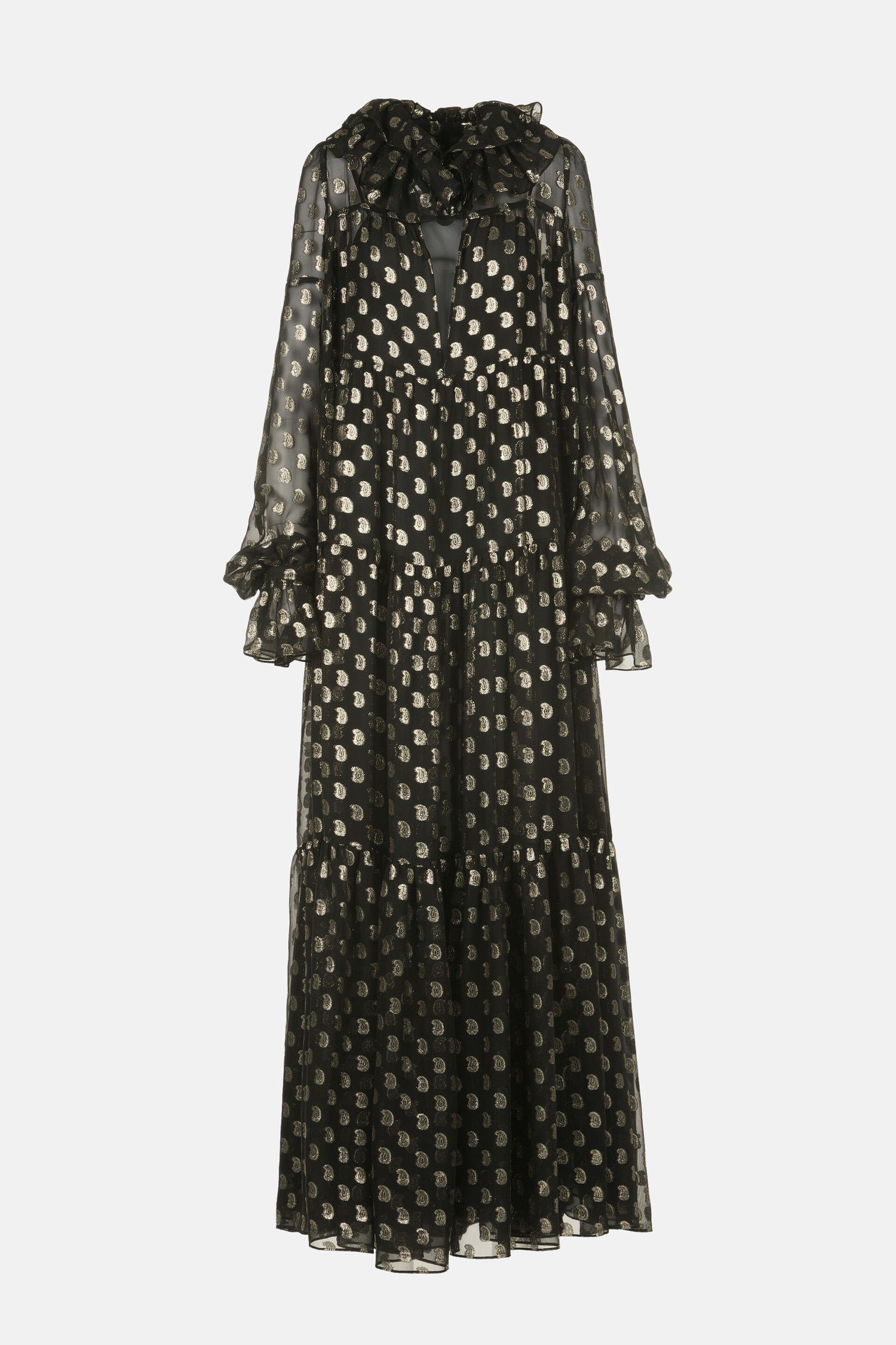 Luisa Spagnoli_Var Nero Oro_Gestionale - Silk Gown Ð Fashion Show_GESTIONALE_3947_06