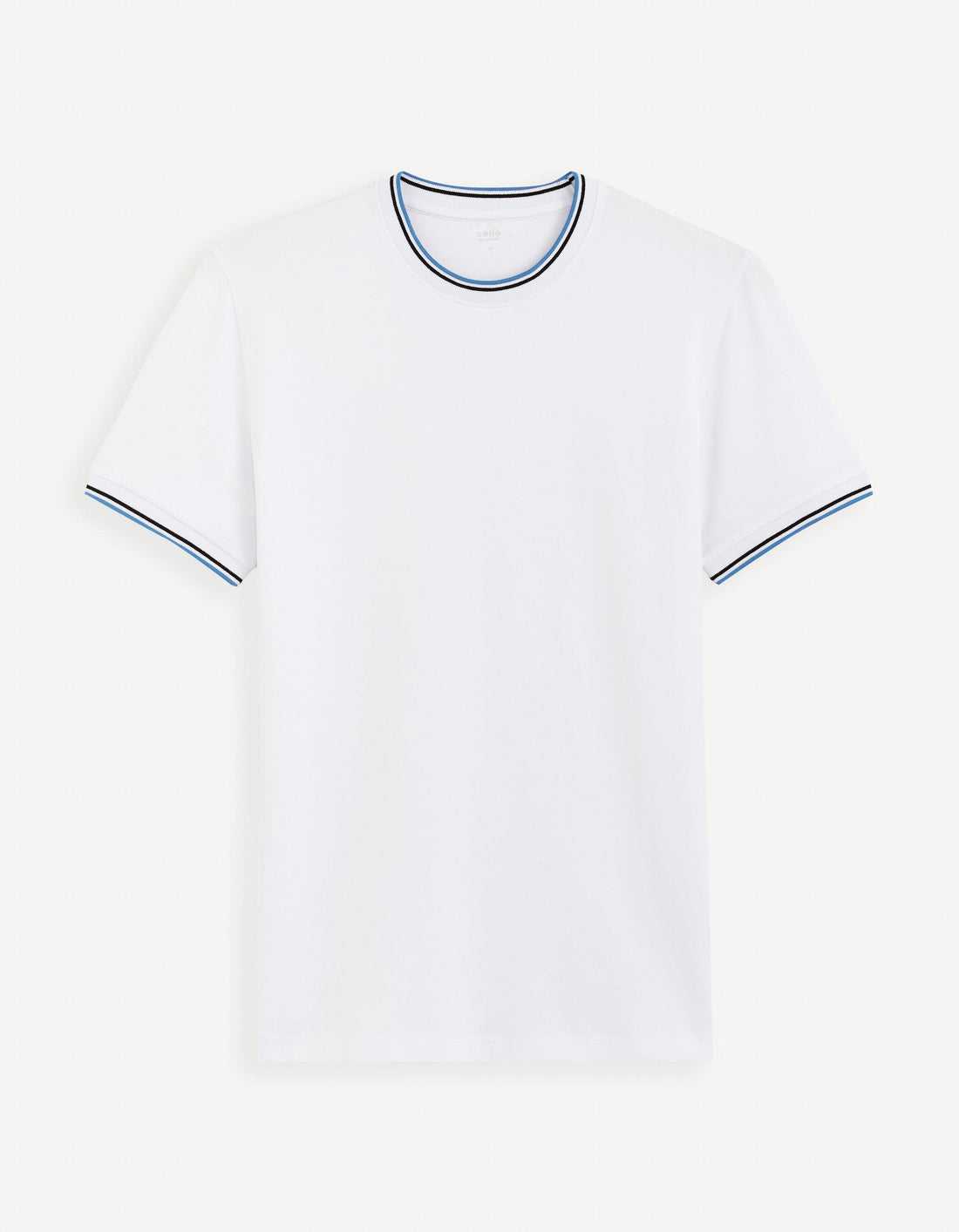 Round-Neck Stretch Cotton T-Shirt_GETERAYE_OPTICAL WHITE_01