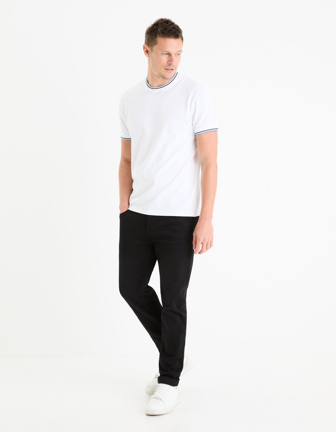 Round-Neck Stretch Cotton T-Shirt_GETERAYE_OPTICAL WHITE_02