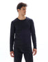 Celio_Black_Long-Sleeved Round Neck T-Shirt_GEUNIML_BLACK_01