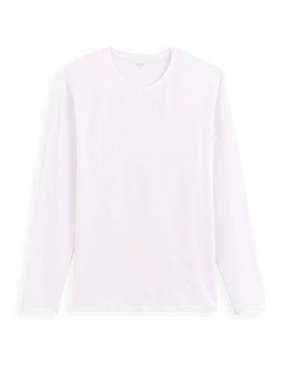 Celio_Optical White_Long-Sleeved Round Neck T-Shirt_GEUNIML_OPTICAL WHITE_04