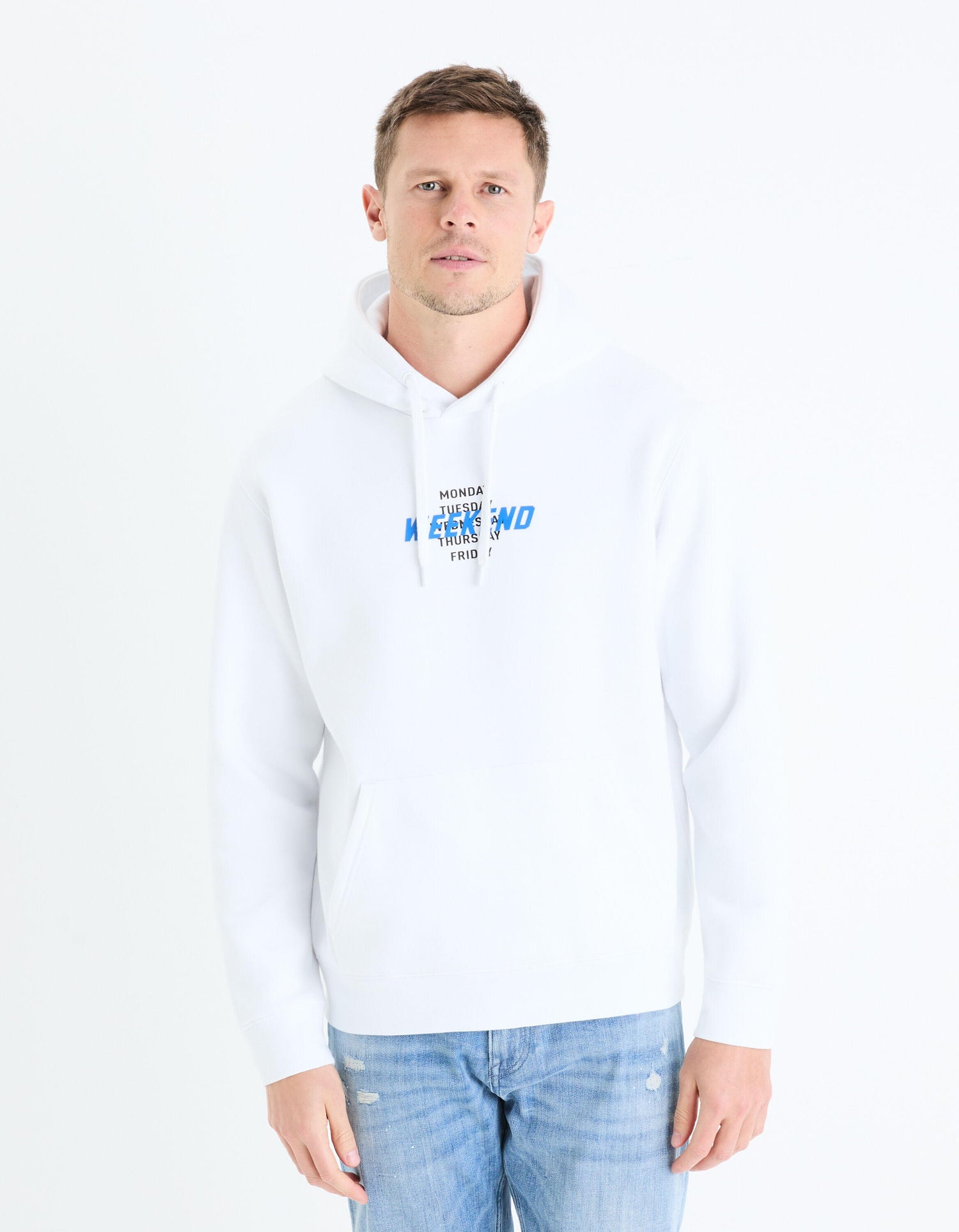 Straight Cotton Blend Hoodie_GEXEND_OPTICAL WHITE_03