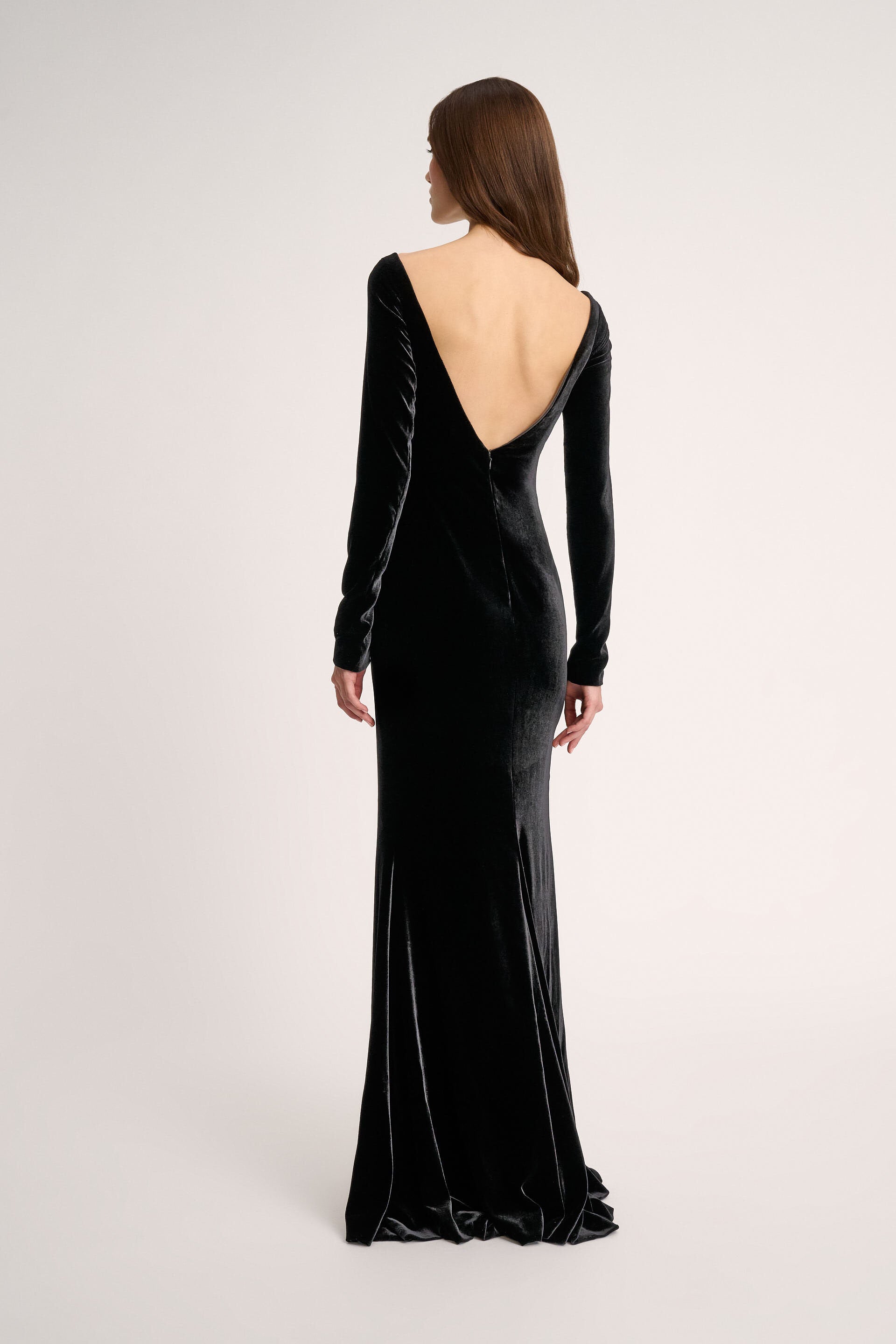 Gianduja Elegant Dress - Runway Piece_GIANDUJA_0101_02