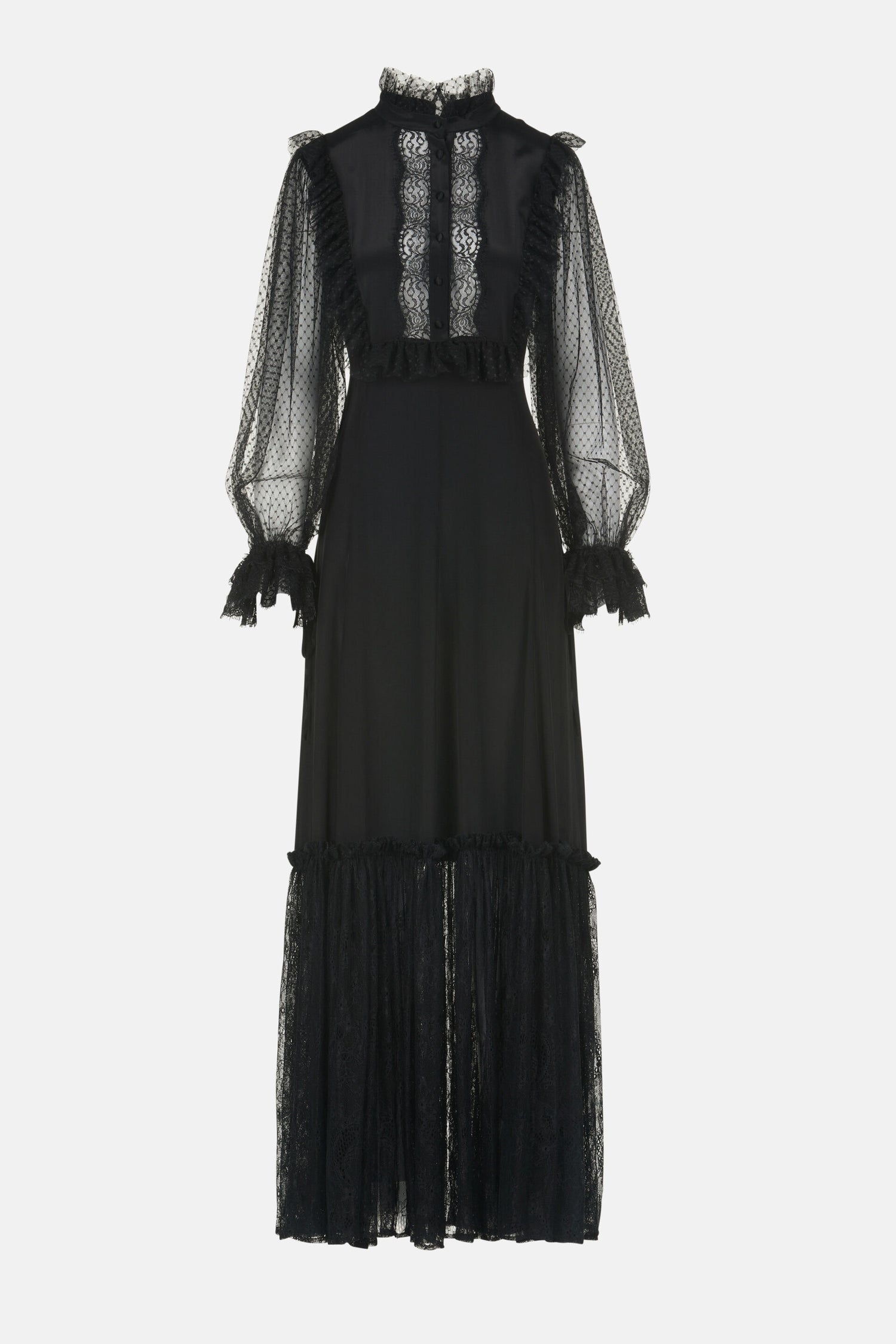 Luisa Spagnoli_Nero/Nero_Gibellina - Elegant Gown_GIBELLINA_0101 0101_07