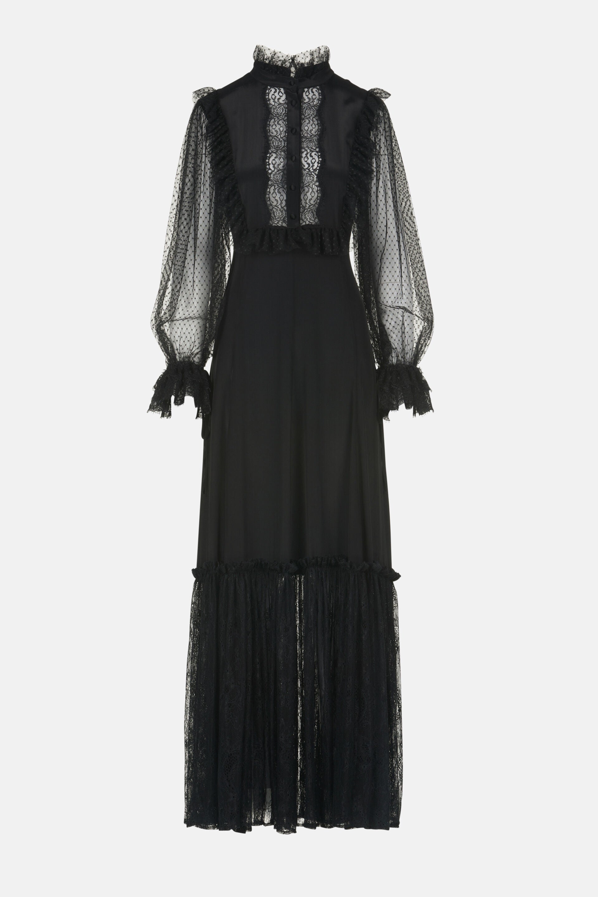 Luisa Spagnoli_Nero/Nero_Gibellina - Elegant Gown_GIBELLINA_0101 0101_07