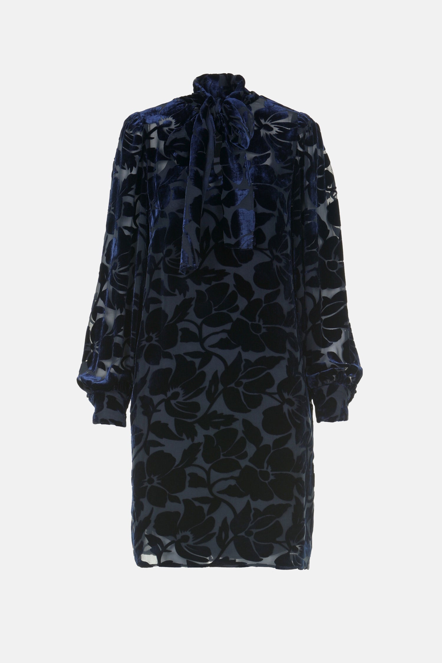 Luisa Spagnoli_Blu_Giga - Elegant Short Dress_GIGA_1242_05