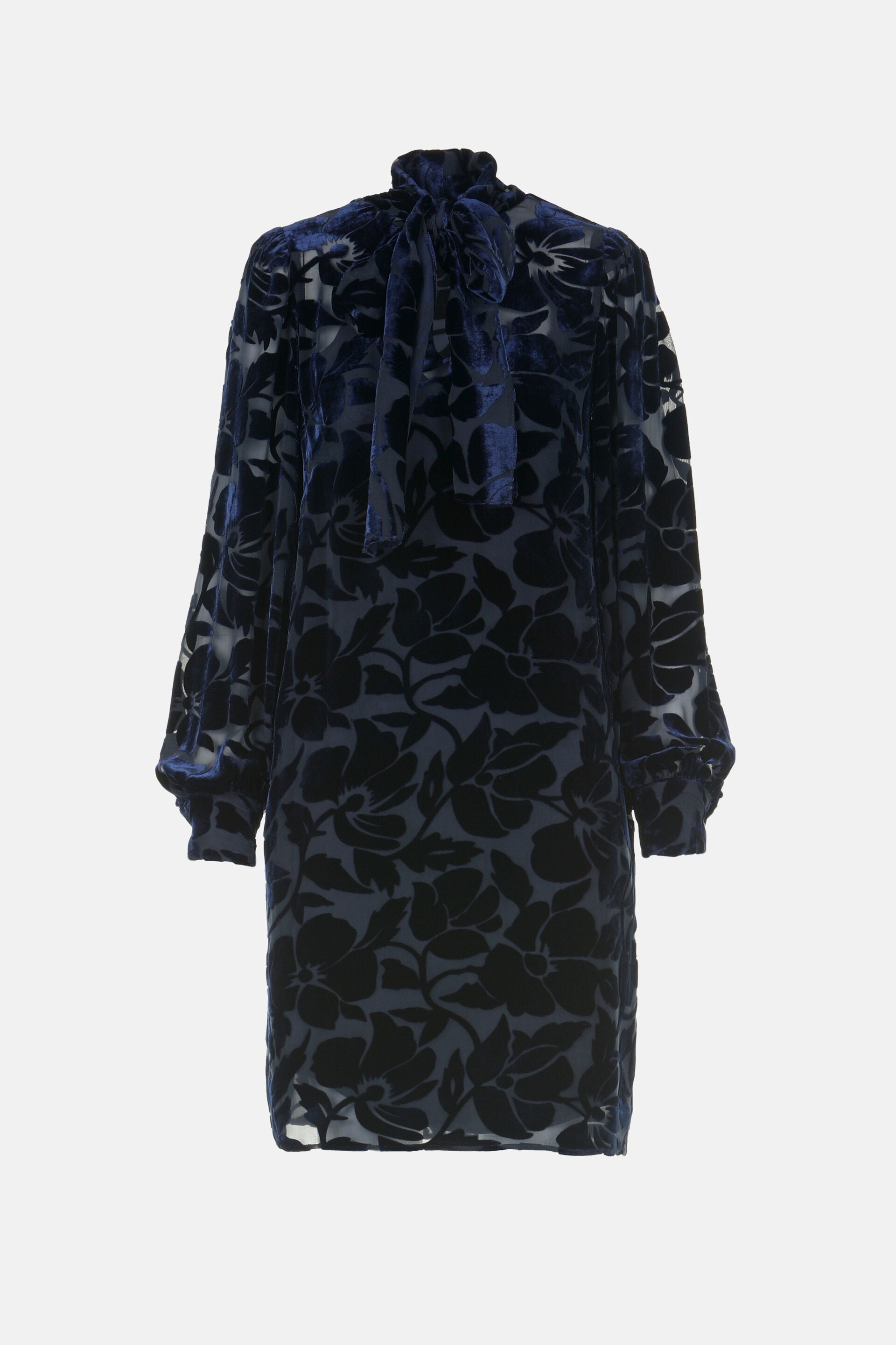 Luisa Spagnoli_Blu_Giga - Elegant Short Dress_GIGA_1242_05