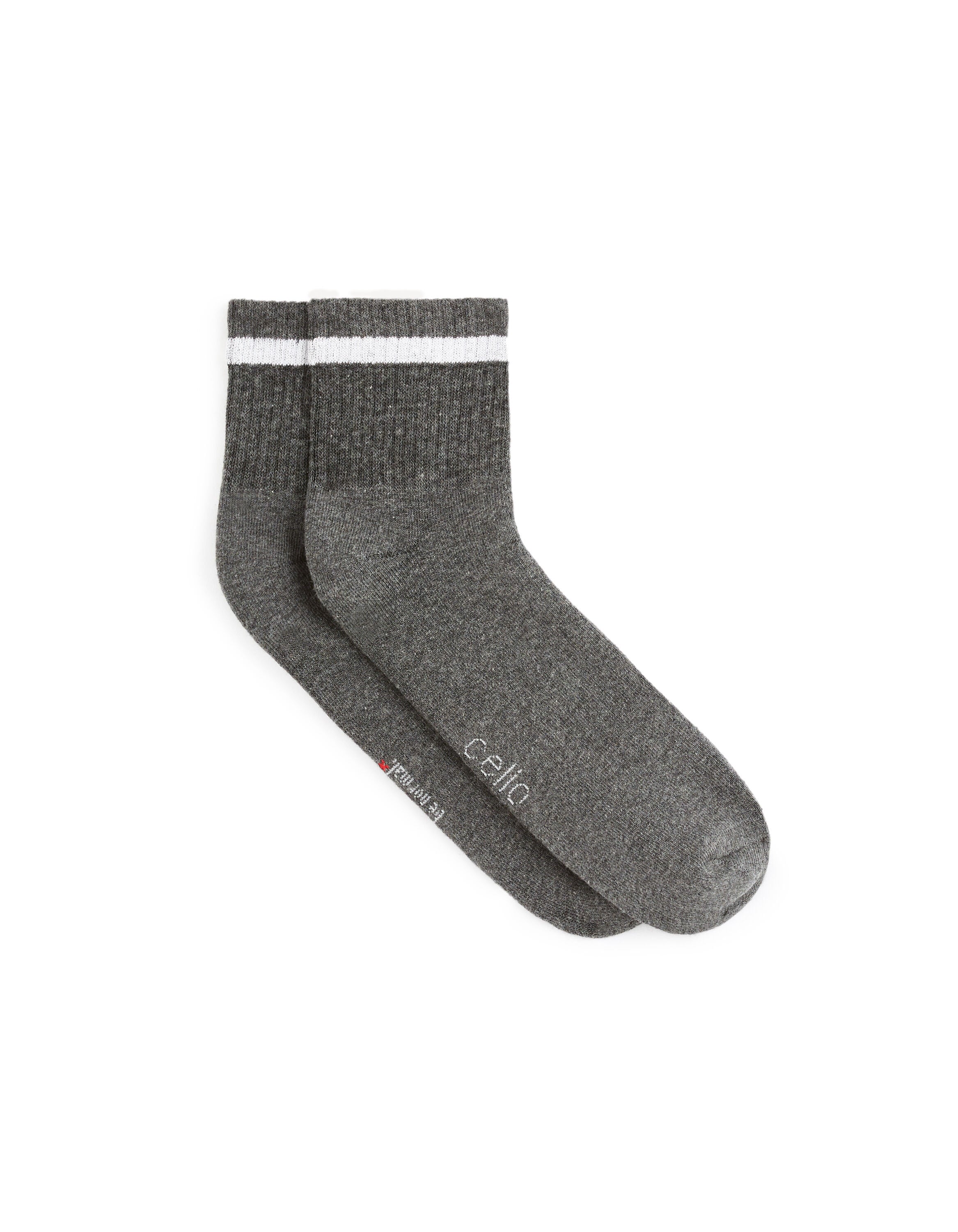 Bassecoton Mixed Socks - Anthracite_01