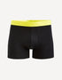 Fluorescent Boxer Briefs In Stretch Cotton - Orange_GINORFLUO_JAUNE FLUO_01