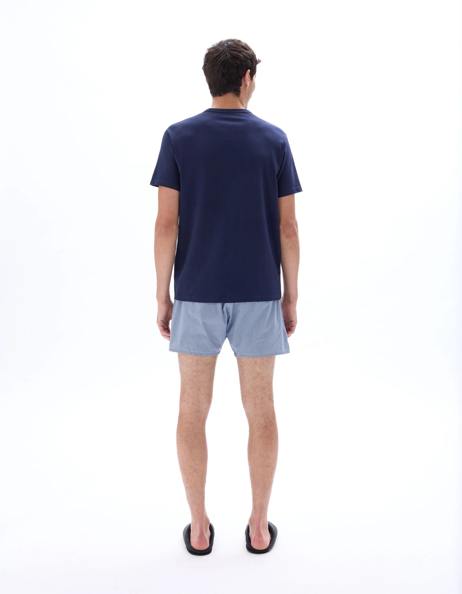 Celio_Navy_Cotton Shorts Pajamas_GIPYSHORT_NAVY_02