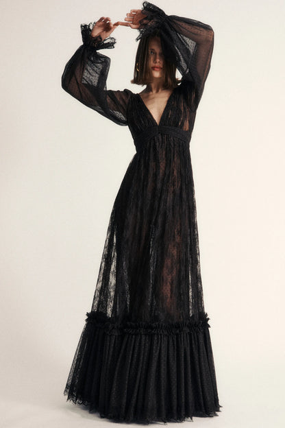 Luisa Spagnoli_Black_Girella - Lace Gown Ð Fashion Show_GIRELLA_0993 0993_01