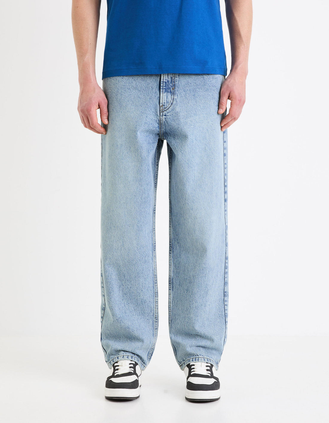 Baggy Cotton Jeans_GOBAGGY_BLEACHED_03