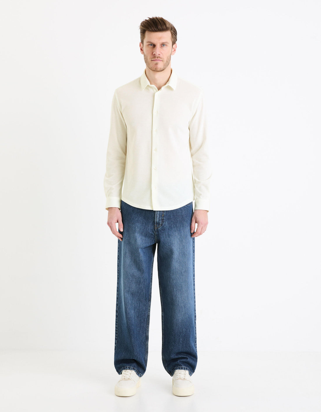 Baggy Cotton Jeans_GOBAGGY_STONE_02
