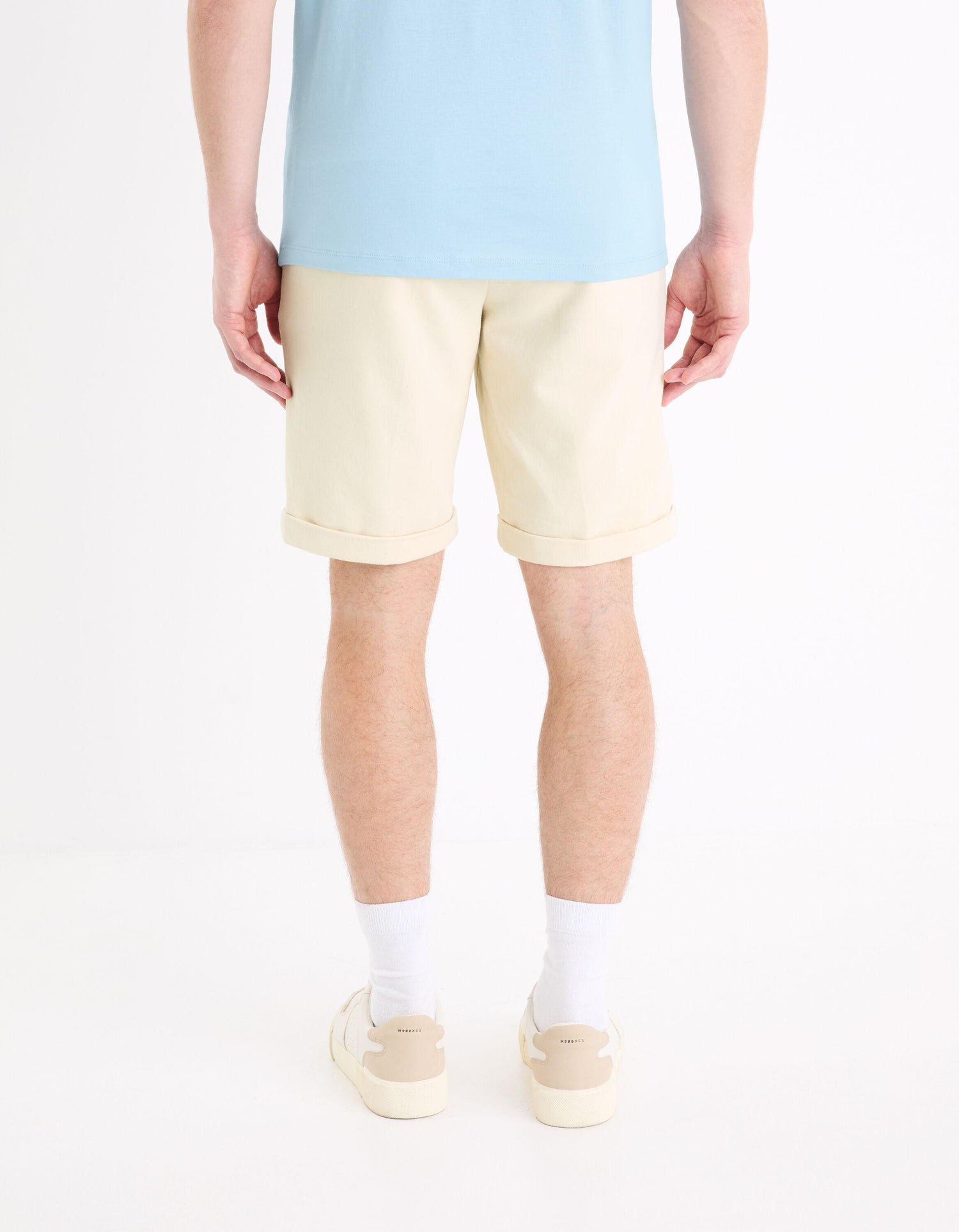 24H Stretch Cotton Bermuda Shorts_GOBELLOBM_NATURAL_04