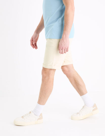 24H Stretch Cotton Bermuda Shorts_GOBELLOBM_NATURAL_05