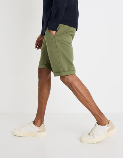 24H Stretch Cotton Bermuda Shorts_GOBELLOBM_VERT_05