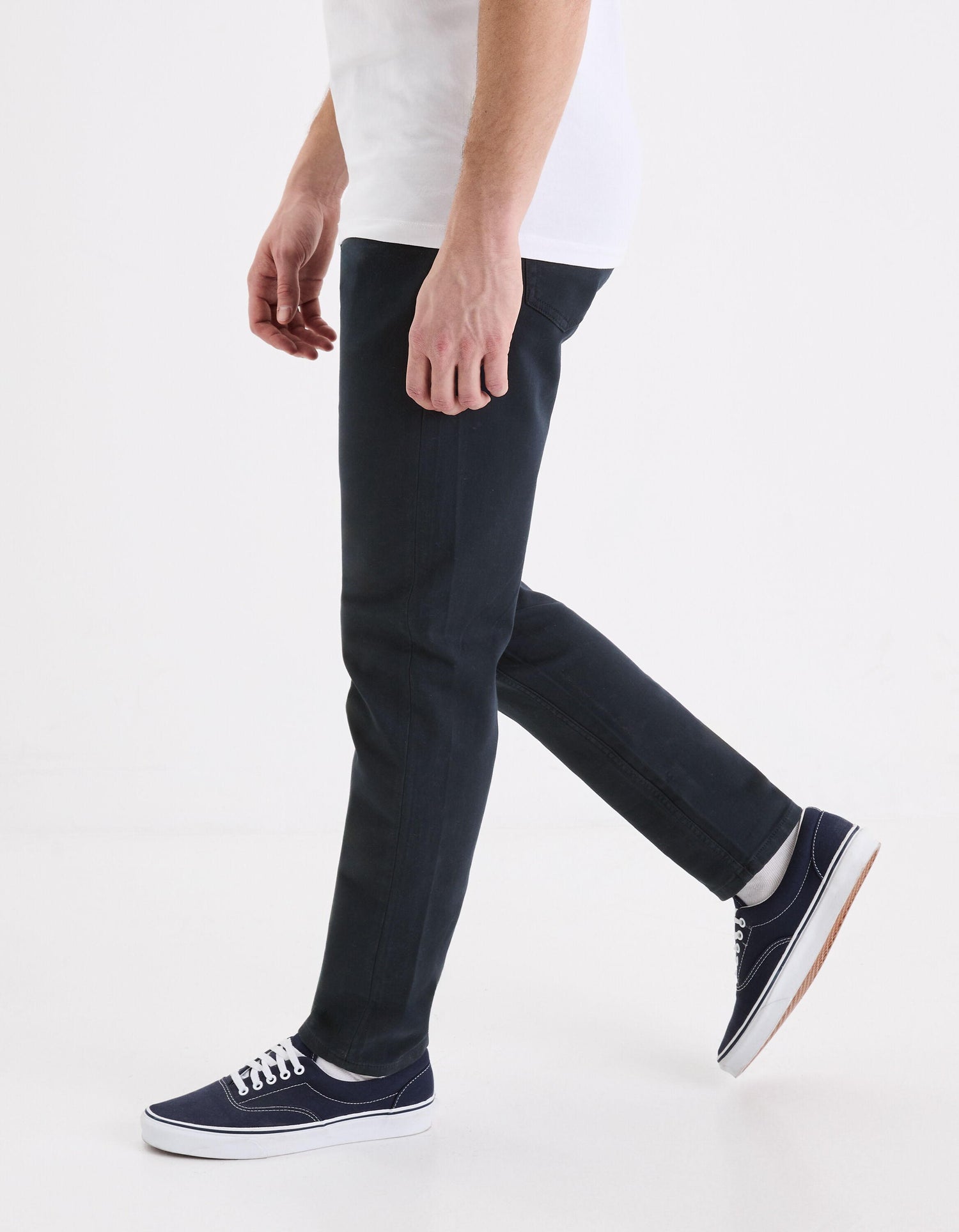 Slim Stretch Pants_GOFIVE_NAVY_05