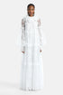 Luisa Spagnoli_Bianco/Bianco_Goniometro - Lace Long Gown Ð Fashion Show_GONIOMETRO_0201 0201_01