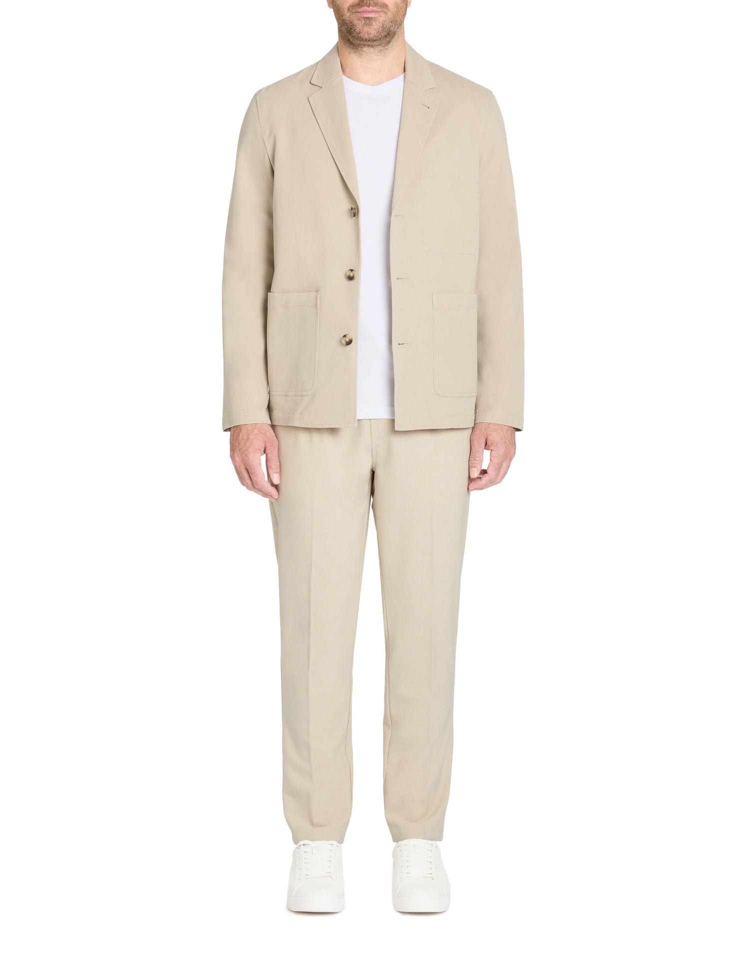 Celio_Beige 24H Slim Pants_GOPICK_BEIGE_01