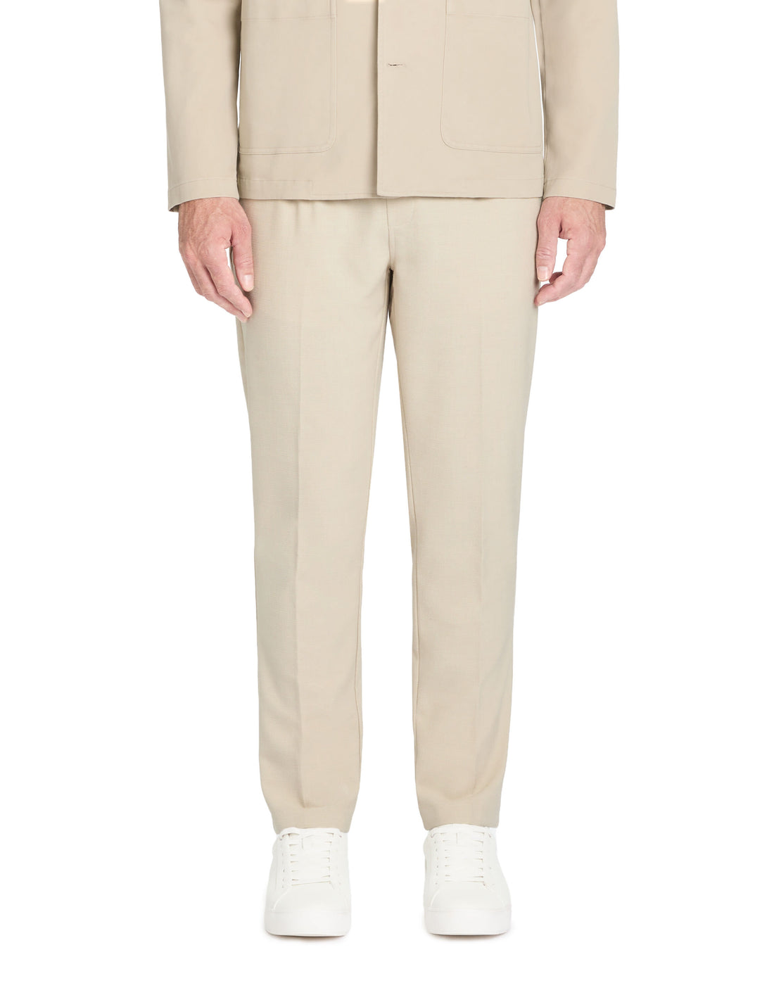 Celio_Beige 24H Slim Pants_GOPICK_BEIGE_02