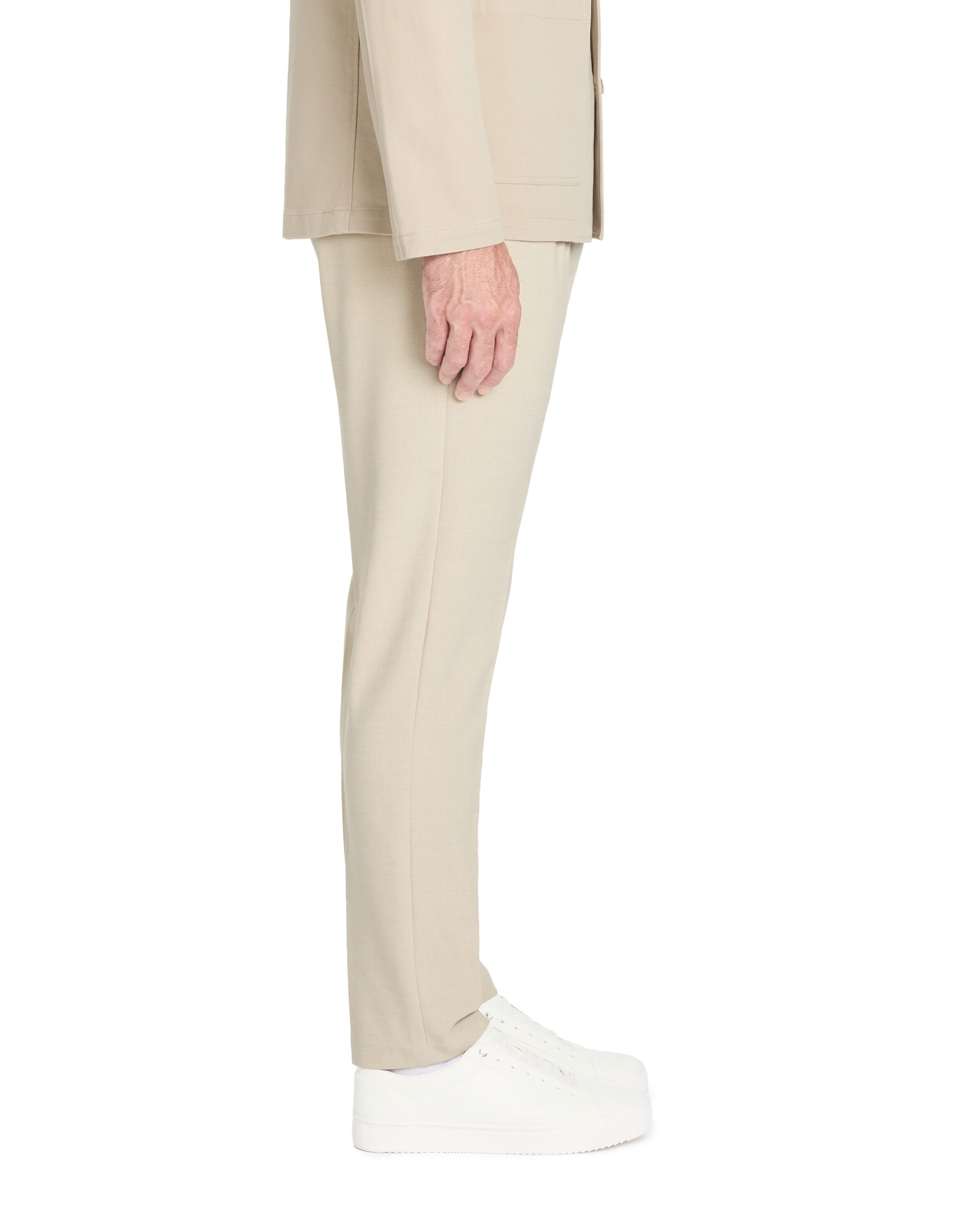 Celio_Beige 24H Slim Pants_GOPICK_BEIGE_04