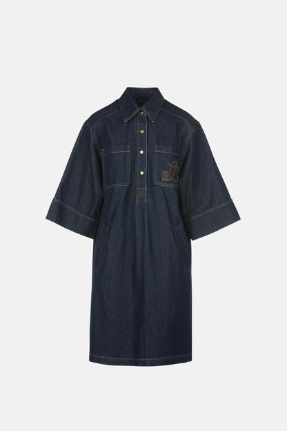 Luisa Spagnoli_Blu_Goria - Denim Minidress_GORIA_1232_05