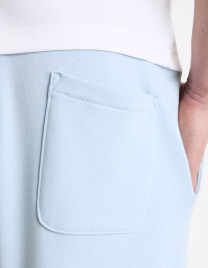 Fleece Shorts - Sky Blue_06