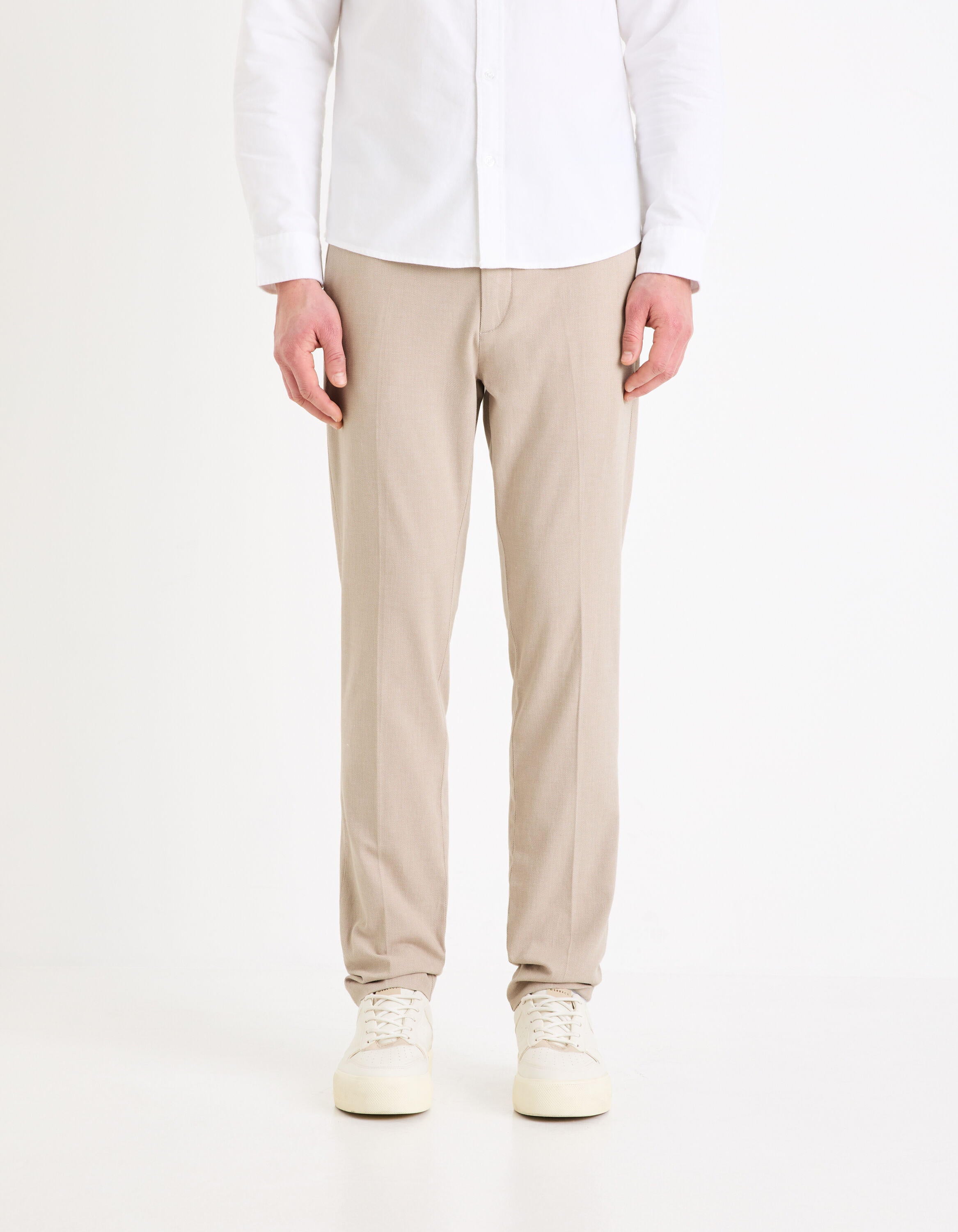 Stretch Chino Pants_GOSI_BEIGE_03