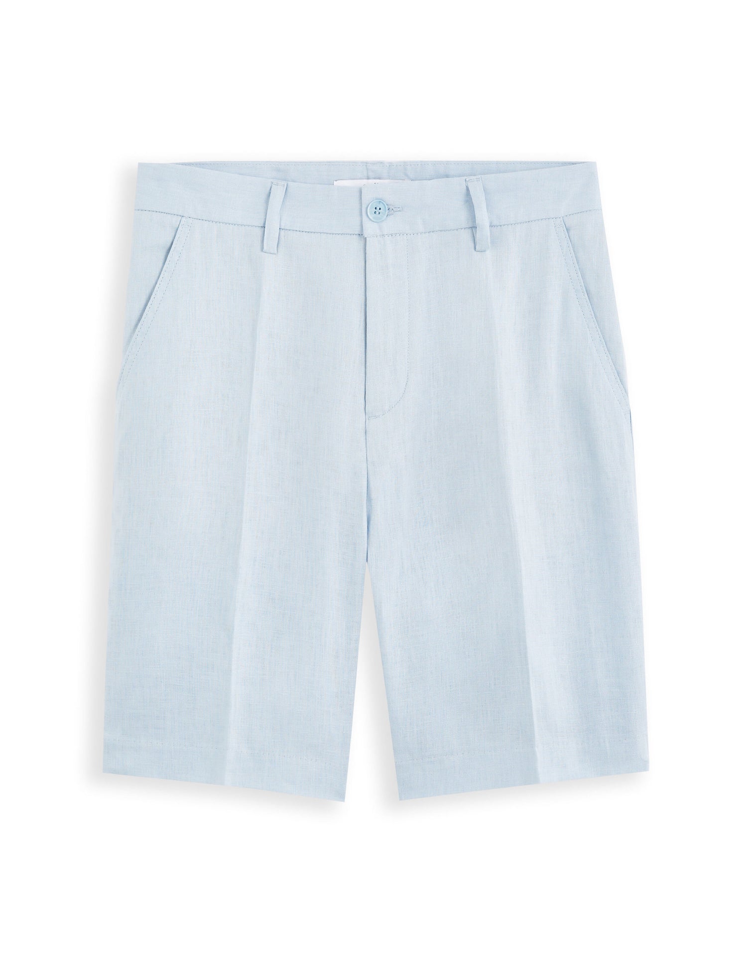 Linen Bermuda - Light Blue_01